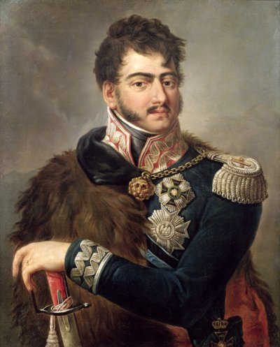 Principe Josef Poniatowski (1763-1813) c.1810 da Antoni Brodowski